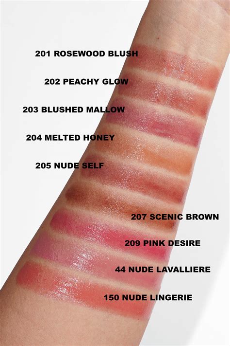 ysl stick in oil swatches|ysl shine oil in stick.